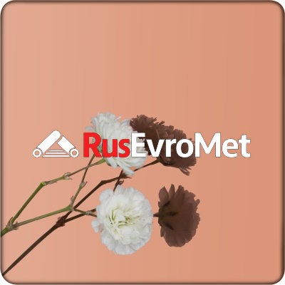 Декоративная нержавеющая сталь  Mirror Brown Ti